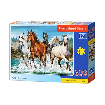 Castorland Puzzle 200 B-222056 Call of Nature @