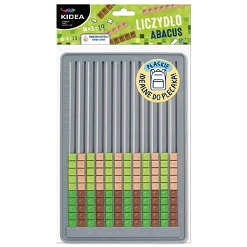 Kidea Liczydło plaskie-idealne do plecaka B