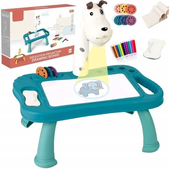 Tablica z projektorem Piesek do rysowania 32x31x21cm, rozm opak: 34x23 Madej