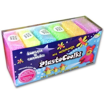 PLASTOCOOLKI 6SZT ŚWIECĄCE @