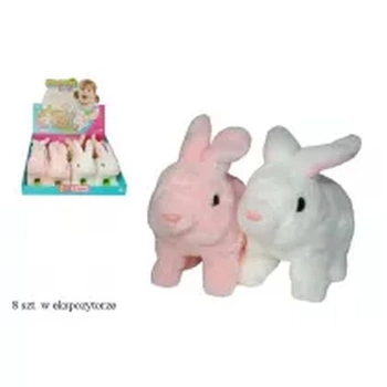 Królik ruszający głową, policzkami, ogonem MIX G7528