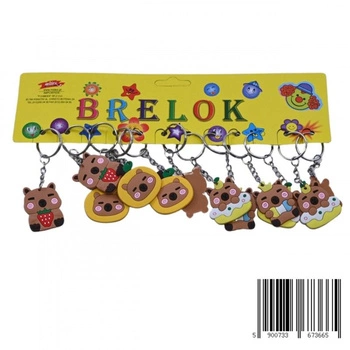 D45167 / BRELOK KAPIBARA (12 szt. w paczce)