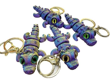 Brelok 3D, krokodyl (3/621534 )