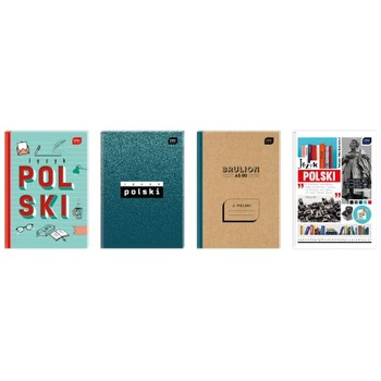 BRULION A5 JĘZYK POLSKI 80 kartek