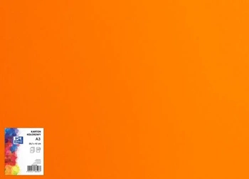 KARTON TOP A3 160G 48 POMARAŃCZOWY