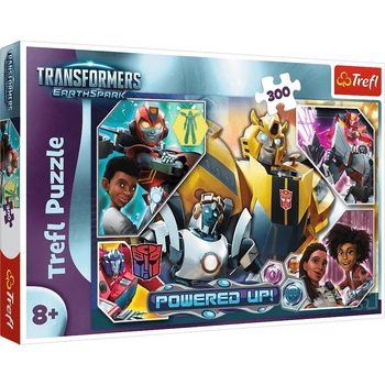 Puzzle 300 el. W Świecie Transformers