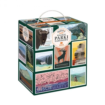 Puzzlove CzuCzu Polskie Parki Narodowe 1000 el.