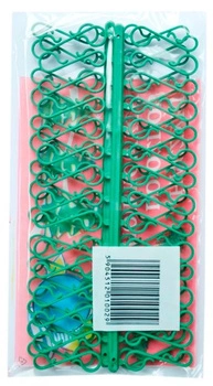 HACZYKI ZIELONE plastikowe do bombek choinkowych