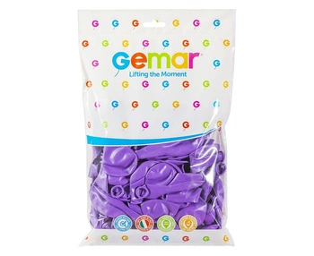 Balony G90 pastel 10' 26cm - lawendowe 049/ 100 szt.
