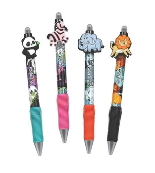 COLORINO - DŁUGOPIS WYMAZYWALNY AUTOMATYCZNY ZOO