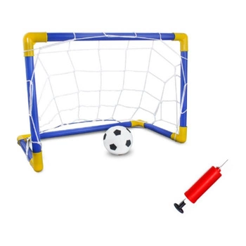 BRAMKA piłkarska mobilna 120cm piłka + pompka Cabo Toys