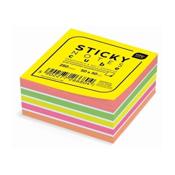 Interdruk Karteczki samoprzylepne kolorowe 250 kartek