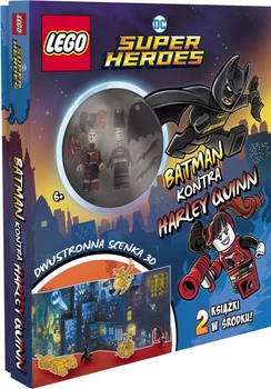 Książeczka LEGO DC Comics Super Heroes. Batman Kontra Harley Quinn Z Ameet