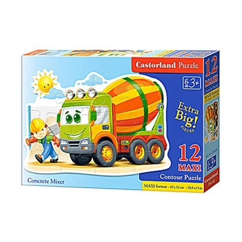 Castorland Puzzle 12 el. Maxi Concrete mixer