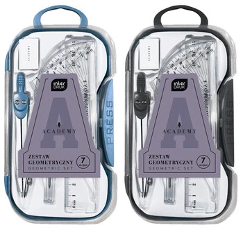 Zestaw geometryczny w pudeł.7el ACADEMY