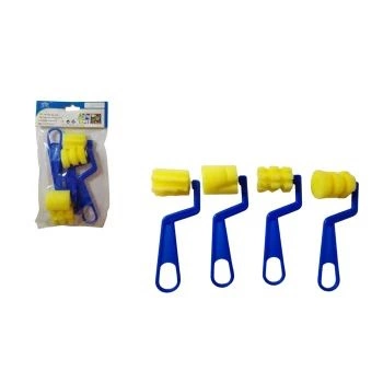 wałek z gąbki 4 szt