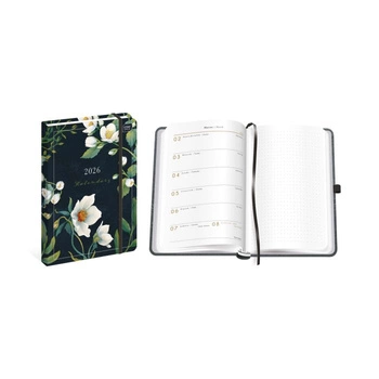 Kalendarz książ.A5 192 Mat+UV Fiori   26