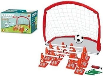 Zestaw Do Gry w Piłkę Nożną z Pachołkami Treningowymi