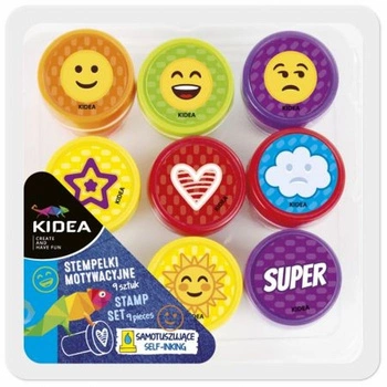 /{STEMPELKI MOTYWACYJNE 9 SZT KIDEA