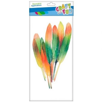 CF OZDOBA PIÓRKA 10-15CM 8SZT TECZA 20/600