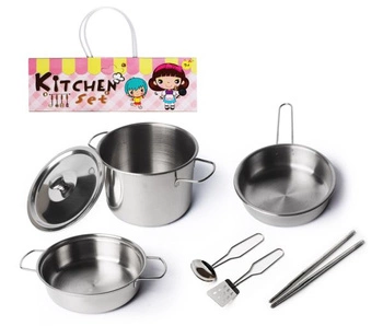 ZESTAW GARNKÓW METALOWYCH - 8 ELEMENTÓW /144/72