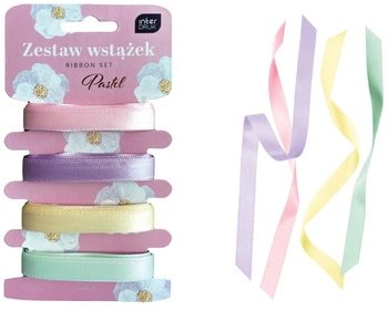 Zestaw wstążek 4x2m PASTEL