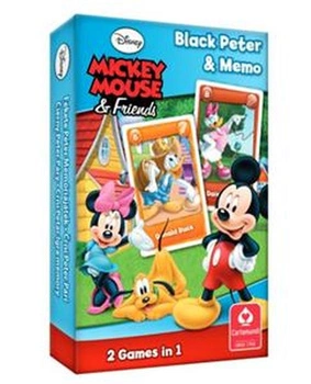 Gra Karciana Czarny Piotruś Memo Disney Cartamundi