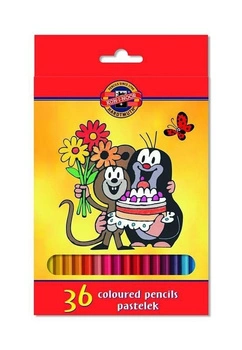 Kredki Ołówkowe Krecik 36 kolorów Koh-i-noor