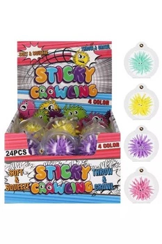 PIŁKA WIRUS 4CM MIX4 MC