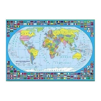 Derform Podkłąd na biurko Mapa Świata