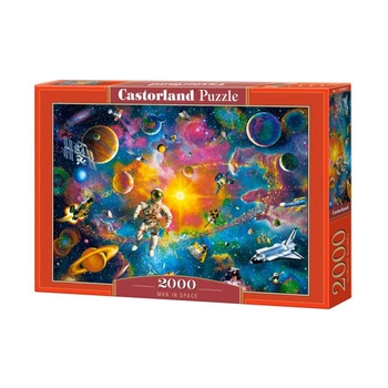 Castorland Puzzle 2000 el. Man in Space