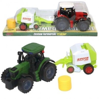 TRAKTOR Z MASZYNĄ ROLNICZĄ