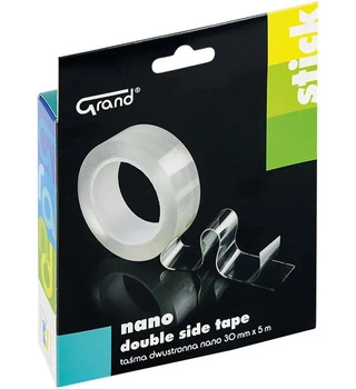 Taśma dwustronna nano 30 mm x 5 m x 1 mm GRAND