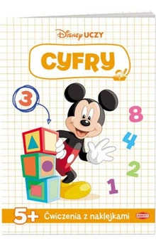DISNEY UCZY Miki. Ćwiczenia z naklejkami Cyfry