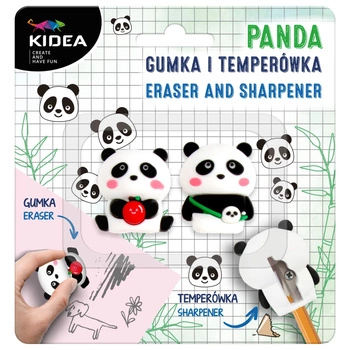 Panda gumka temperówka Kidea