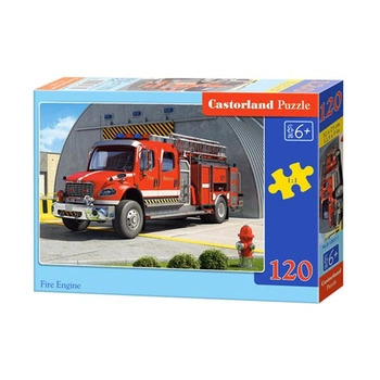 Castorland Puzzle 120 el.  B-12831-1  Fire Engine