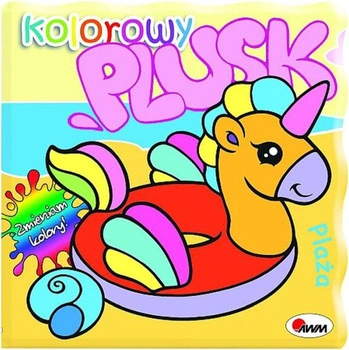 Książeczka kąpielowa KOLOROWY PLUSK PLAŻA NOWA