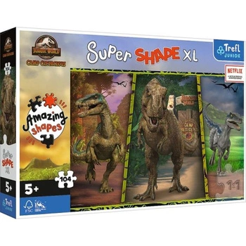 Puzzle Super Shape XL 104 el. Jurassic