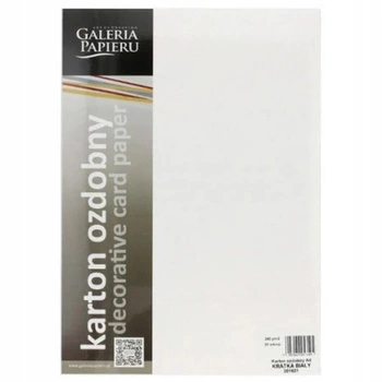 KARTON KRATKA 20SZT BIAŁY 240G