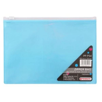 KOPERTA NA ZAMEK A5 PP-54 NIEBIESKA