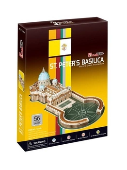 Puzzle 3D Bazylika św. Piotra 56 el. Cubic Fun