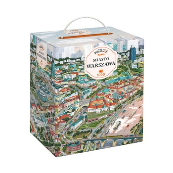 Puzzlove CzuCzu Miasto Warszawa 1000 el.