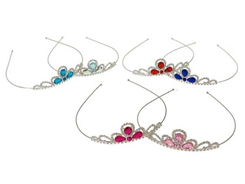 diadem 15x13x3cm, metalowy