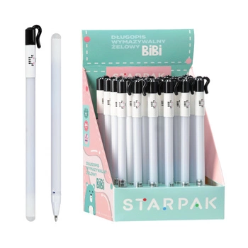 Długopis ścieralny zamykany 0.7 Bibi A'24szt. STARPAK 552689