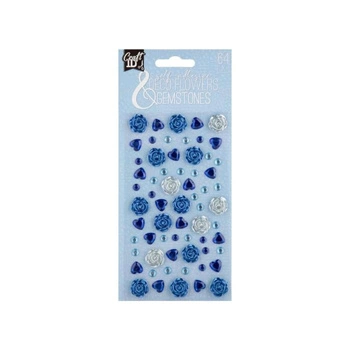 ZESTAW OZDOBNYCH NAKLEJEK NIEBIESKIE/ 8720257139736