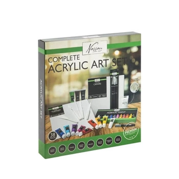 ZESTAW PŁÓCIEN I FARB 38 SZT./ 8715427108230