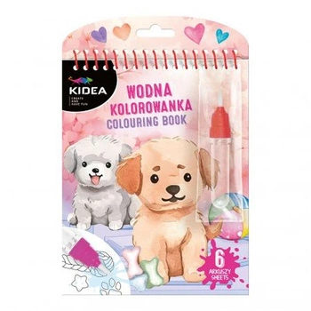 MAGICZNA WIELORAZOWA KOLOROWANKA WODNA L KIDEA (PIESKI)