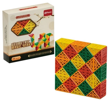 GEOMETRYCZNY WĄŻ UKŁADANKA