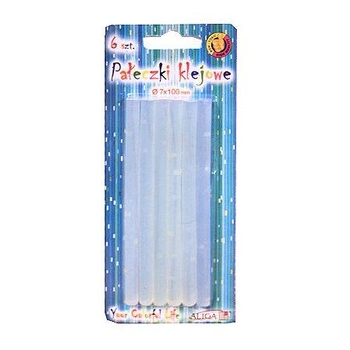 KLEJ 7MM 6SZTUK BEZBARWNY  DO PISTOLET