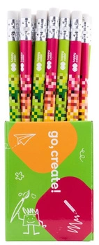 OŁÓWEK GRY TRÓJKĄTNY 2B